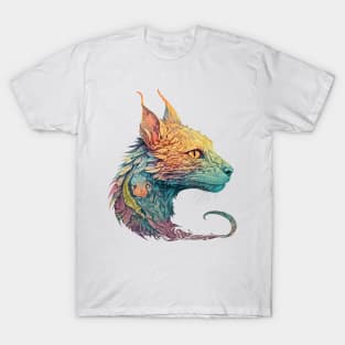 Feathered Dragon Cat T-Shirt